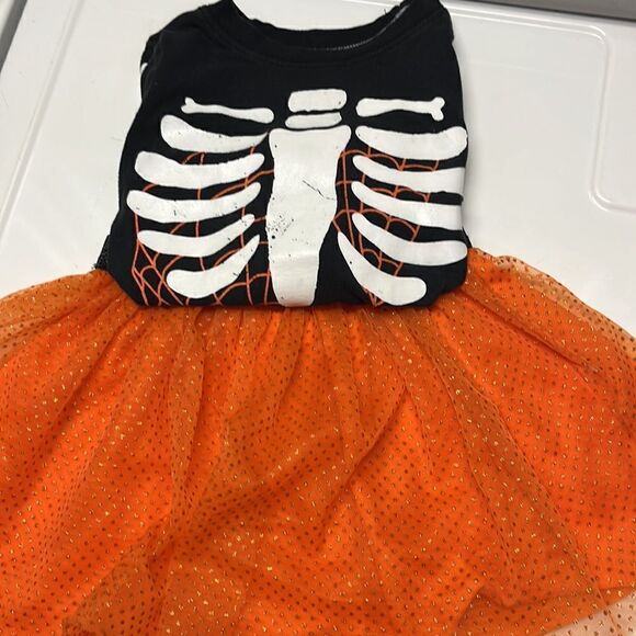 Halloween Skelton and Tutu Party Outfit- 4T - Picture 14 of 16